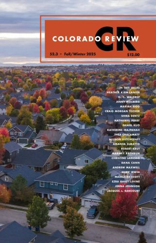 Colorado Review Fall Winter 2025 magazine cover image