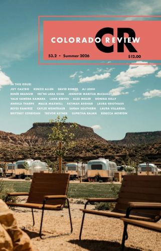 Colorado Review Summer 2026 literary magazine cover image