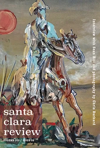 cover art for the Spring 2023 issue of Santa Clara Review