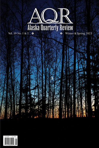 Alaska Quarterly Review literary magazine Winter Spring 2023 cover image