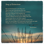 song of extinctions