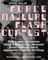 2020 Force Majuere Flash Contest Flier