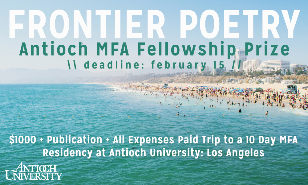Frontier Poetry Antioch MFA Fellowship Prize