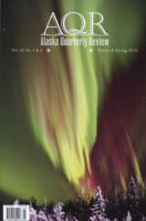 Alaska Quarterly Review - Winter/Spring 2020