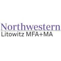 Northwestern University Litowitz MFA+MA logo