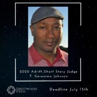 2020 Adrift Short Story Contest poster