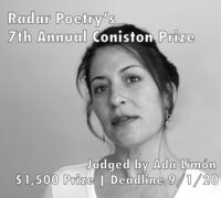 Radar Poetry 2020 Contest banner ad