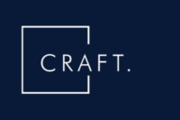 craft logo on dark blue background