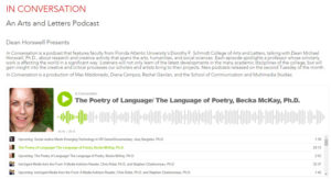 Screenshot of Becka McKay's Interview in the In Conversations podcast