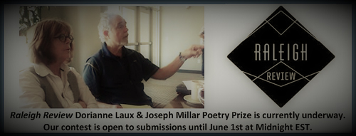 Raleigh Review 2021 Laux/Millar Poetry Prize banner