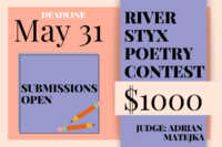 River Styx 2021 International Poetry Contest banner