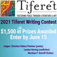 Tiferet 2021 Writing Contest banner ad