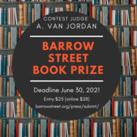 Barrow Street Book Prize banner