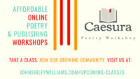 Caesura Poetry Workshop banner