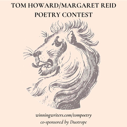 Winning Writers Tom Howard/Margaret Reid Poetry Contest banner