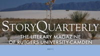 Screenshot of StoryQuarterly's Issue 53 website