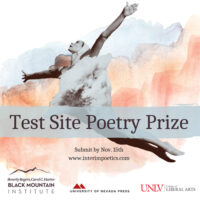 Interim 2021 Test Site Poetry Prize banner