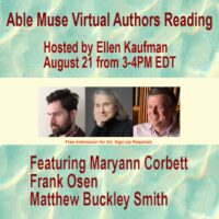banner for Able Muse August 21, 2021 Reading