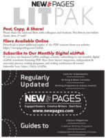 Screenshot of NewPages Cover Letter & Ad for the NewPages Fall 2021 LitPak