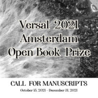 banner for Versal 2021 Amsterdam Open Book Prize