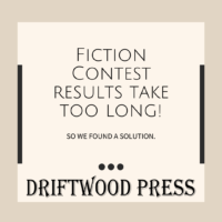 Driftwood Press Instagram Post on 2022 Fiction Contest