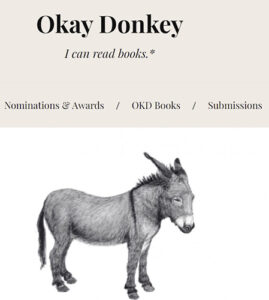 Okay Donkey literary magazine logo