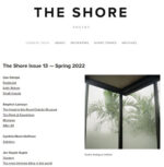 The Shore literary magazine cover art