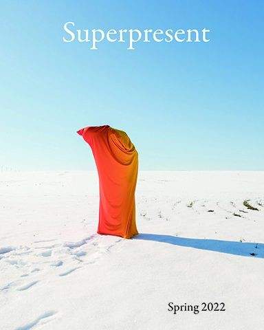 Superpresent literary art magazine cover image