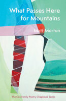 What Passes Here for Mountains poetry by Matt Morton book cover image
