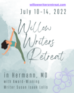screenshot of Willow Writers Retreat May 2022 eLitPak flyer