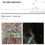 The Light Ekphrastic online literary art magazine Spring 2022 cover image