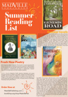 Screenshot of Madville Publishing's Summer Reading List flyer for the June 2022 eLitPak