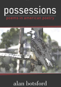possessions poems in american poetry by alan botsford book cover image