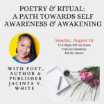Snapdragon Workshop Poetry and Ritual with Jacinta V. White logo image