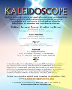 Screenshot of Kaleidoscope's July 2022 eLitPak Flyer