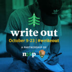 National Writing Project Write Out October 9-23, 2022 logo image