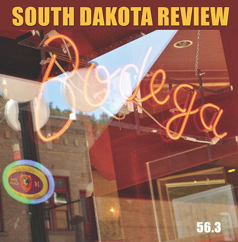 South Dakota Review print literary magazine volume 56 number 3 cover image