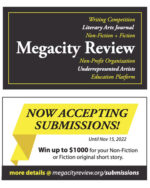 Megacity Review Inaugural Writing Contest poster screenshot