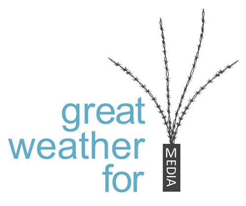 great weather for MEDIA updated logo