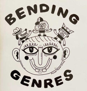 Bending Genres online literary magazine logo image