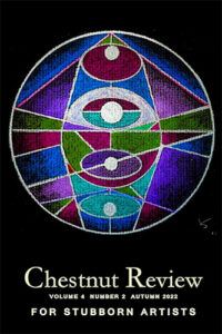 Literary magazine Chestnut Review Autumn 2022 issue cover