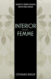 Interior Femme poetry by Stephanie Berger published by University of Nevada Press book cover image