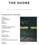 The Shore online poetry magazine issue 16 cover image