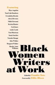 Black Women Writers at Work ed Cladia Tate book cover image