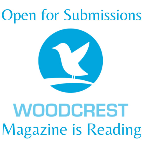 Woodcrest Magazine Call for Submissions logo