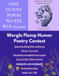 Screenshot of Winning Writers' 2023 Wergle Flomp Humor Poetry Contest for the February 2023 eLitPak