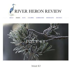 River Heron Review Issue 6.1 cover image