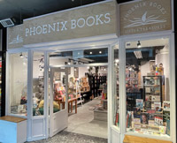 Photo of Phoenix Books storefront in North Vancouver, BC
