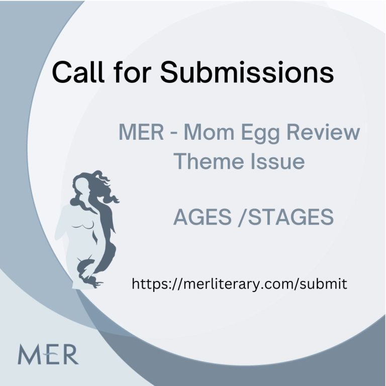 MER AGES/STAGES call for submissions flyer