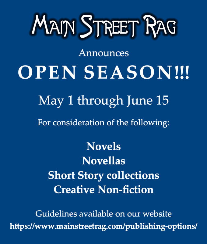 Main Street Rag 2023 Open Season flyer